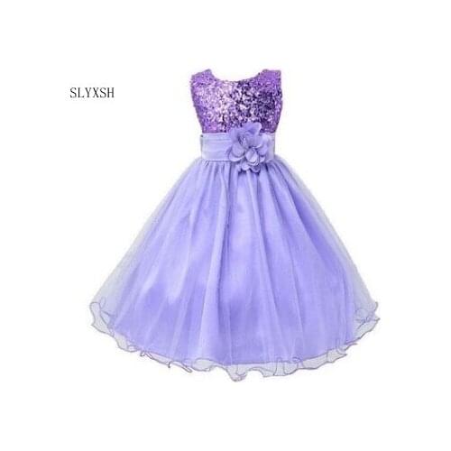 New autumn Children Dresses For Girls Kids Formal Wear Princess Dress For Girl 3~10 Years Birthday Party Events Prom Dress