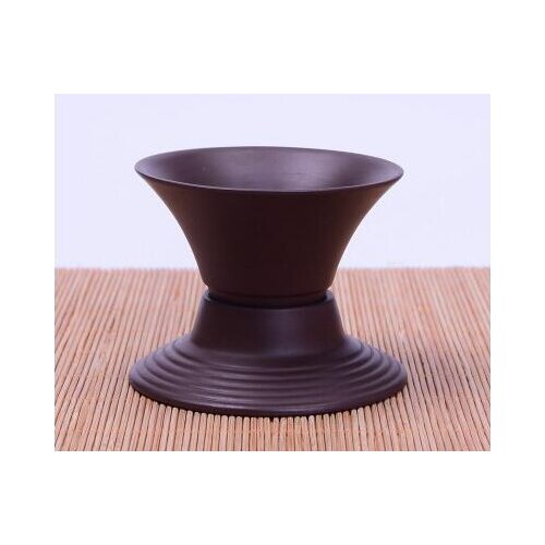 Hot sale original purple clay Chinese tea strainers black pottery tea filter jingdezhen pure handmade tea set