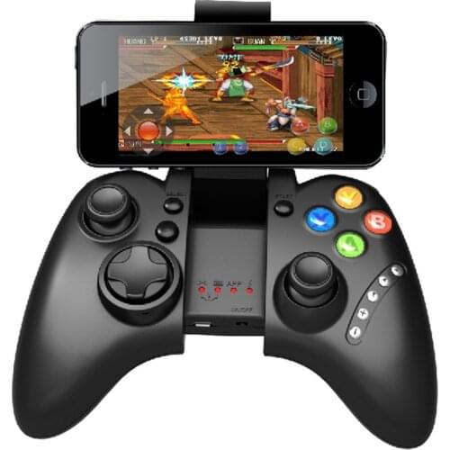 OSTENT Wireless Bluetooth Controller Joystick Gamepad for iOS Android Phone Pad Windows PC Tablet