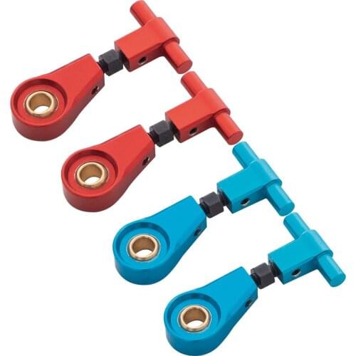 2pcs 1/10 RC Car Front Upper Swing Arms for Tamiya TT-02 TT02 Trucks Replacements Parts