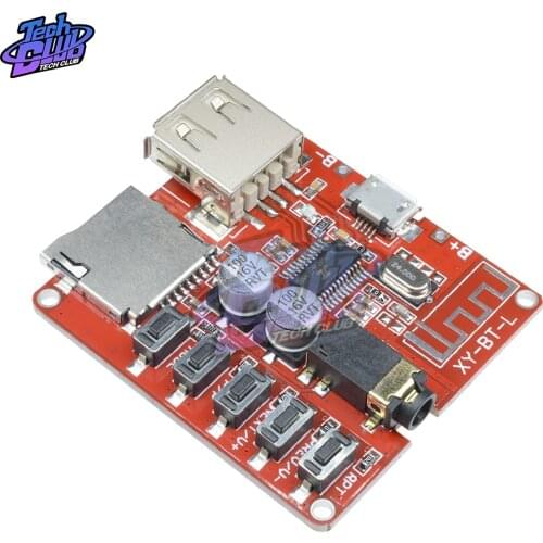 3.7-5V Bluetooth Audio Receiver board Bluetooth 4.1 mp3 lossless decoder board Wireless Stereo Music Module