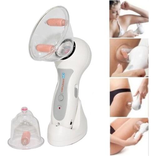 Portable Body Massage Vacuum Cans Anti Cellulite Massager Device Therapy Loss Weight Tool Chest Liposuction Electric Breast
