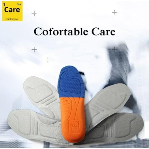 2 pairs Insoles For Shoes Labour Work Shoes Insoles Breathable Deodorant Soft Foam Thickened Insoles