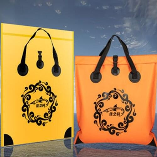 Thickened Portable Fish Protection Bag Waterproof Multifunctional Live Fish Storage Bag Sundries Accessories Bag X553G