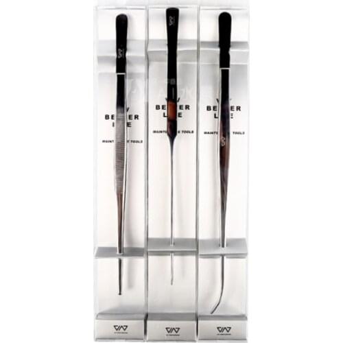 VIV Aquatic Stainless Steel Plant Tweezers Straight Curve Never Rusty Same Quality As ADA Fish Plant Tank