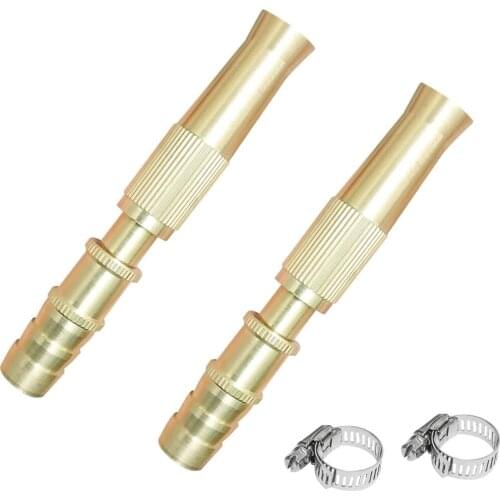 Water Guns Garden Hose Nozzle Lawn Car Wash Yellow Adjustable Watering Flower Copper Sprinkler