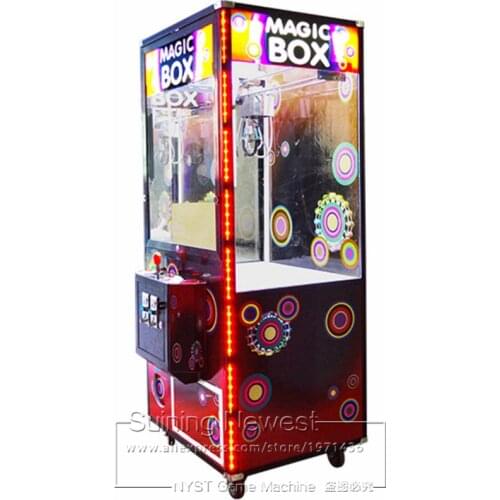 Magic Box Amusement Game Machine Coin Operated Doll Toys Cranes Claw Machine For Sale