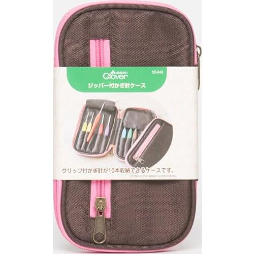 Japan Clover Brand DIY Handmade Crochet Storage Bag Home Sewing Supplies Storage Bag Canvas Cloth Crochet Bag 10 grids