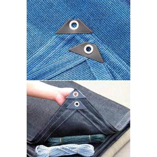 Four Colors Anti-UV HDPE Sunshade Net Balcony Stairs Protective Fence Garden Patio Sunscreen Outdoor Pond Carpot Shading Sails