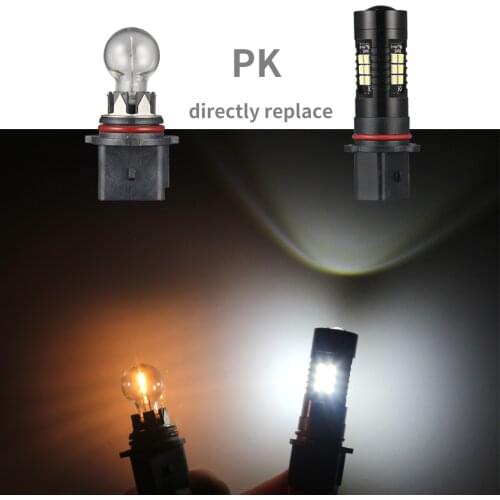 2x P13W Bulb SAMSUNG PSX26W SP13W SH24W 15W LED Fog Daytime Running Light For Skoda Yeti 5L 508 For Audi A4 B8 (CA219x2)