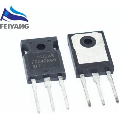 5PCS FGH40N60SFD FGH40N60 TO-247 IC
