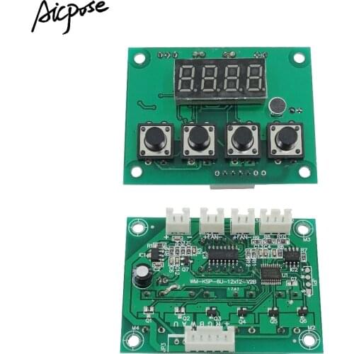 7*12w Motherboard 4/8 Channel Large Button 7x12W/6x12w/5x12w/12x12w LED PAR Motherboard Voltage 12-36V Par Led RGBW 4 in 1