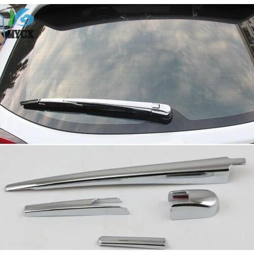 Car covers accessories decoration chromium styling after rear modified windshield wiper trim FOR Honda Avancier 2017 2018