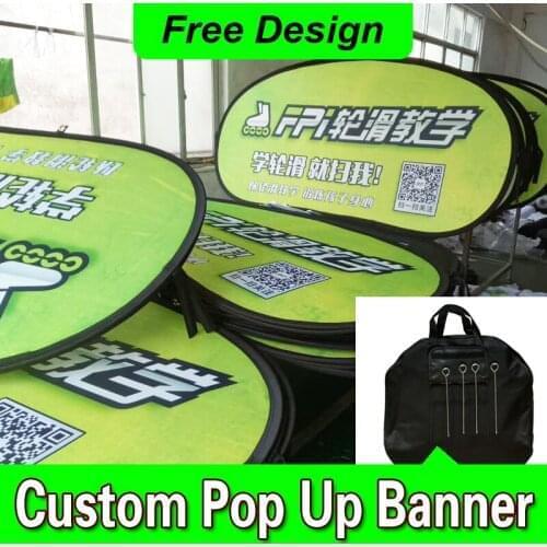 Free Design Free Shipping Horizontal A Frame Banner Pop Out Banner Horizontal Pop Up Banners