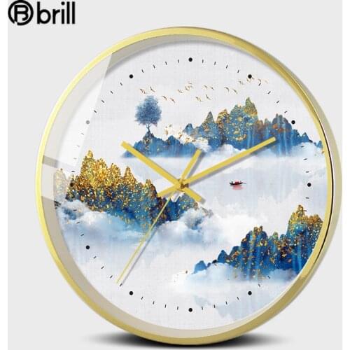 Large Nordic Wall Clock Metal Living Room Modern Silent Creative Gold Clocks Beautiful Wall Watches Home Decor Reloj De Cocina