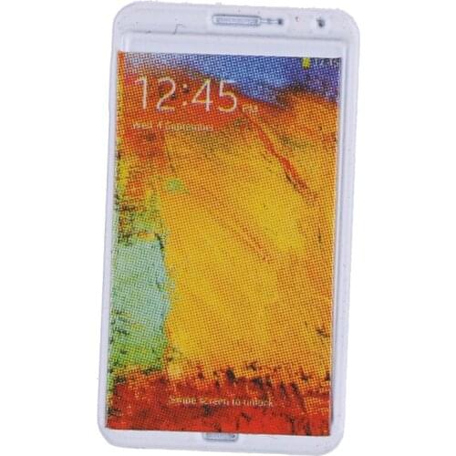 For 1:6 White Cellphone Mobile Phone Model Dollhouse Miniature Dolls' Accessories Mini Cell Phone Model