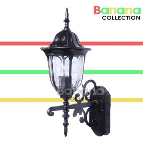 European Retro LED Wall lamp Outdoor Wall Sconce Lighting Waterproof Garden Wall Light Aluminum Glass Porch Lights Lampara