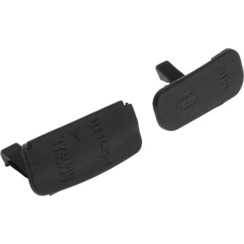 Interface USB AV OUT HDMI-compatible MIC Rubber Door Bottom Cover for canon 600D 85DD