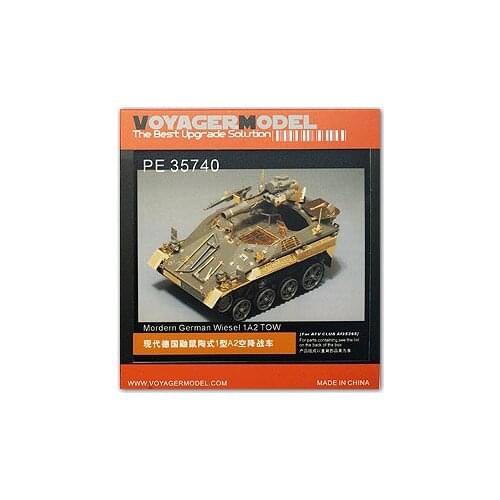 KNL HOBBY Voyager Model PE35740 weasel 1A2 paratroopers warrior pottery missile carrying type metal etching parts