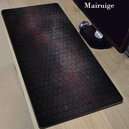 Computer Mouse Pad Fashion Grid Gaming MousePad LockingEdge Large Gamer XXL Mouse Carpet PC Desk Keyboard Mat gaming accessories