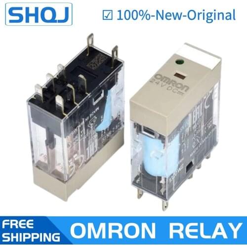 OMRON RELAY G2R-2-SND(S) 24VDC DC24V G2R-2-SN(S) 220VAC 24VDC P2RF-08-E Brand new and original relay