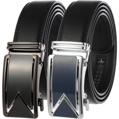 NEW Hot Selling Men Belt Fashion Alloy Automatic Buckle Belt Business Affairs Casual Decoration Belt Mens Belts LY1180-242-1