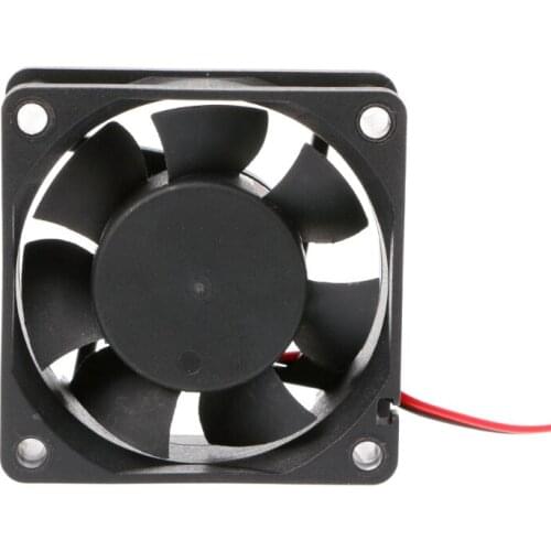 60mm×60mm×25mm DC 12V 24V 2-Pin Cooler Brushless PC CPU Case Cooling Fan