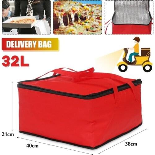 Waterproof Insulated Bag Cooler Bag Insulation Folding Picnic Portable Ice Pack Food Thermal Bag Food Delivery Bag Pizza Bag