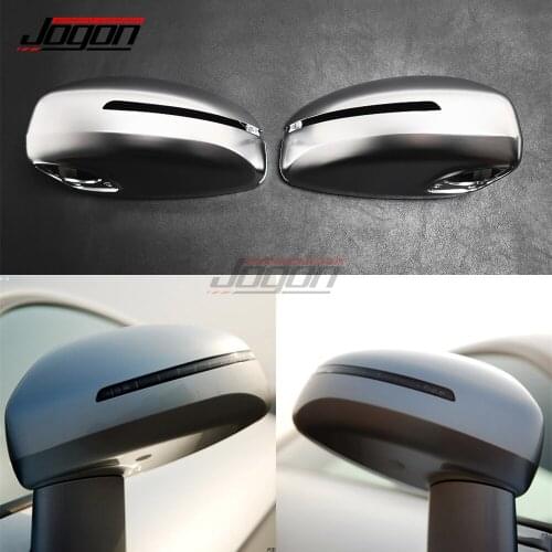 2pcs/set Replace Silver For Audi TT TTS TT RS 8J MK2 2007-2014 Car Mirror Rear View Rearview Cap Side Wing Cover Accessories