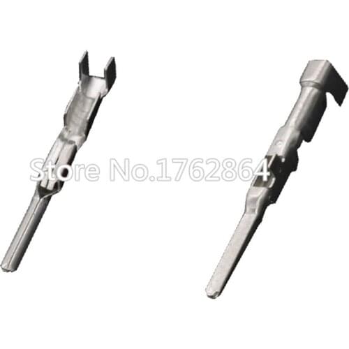 100 PCS DJ611-F1.2A terminal block 1.2 series harness terminal tinned pin