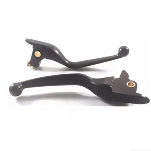 2x Motorcycle Black Hydraulic Clutch Brake Levers For Harley Touring Trike Bike FLHR FLHRC