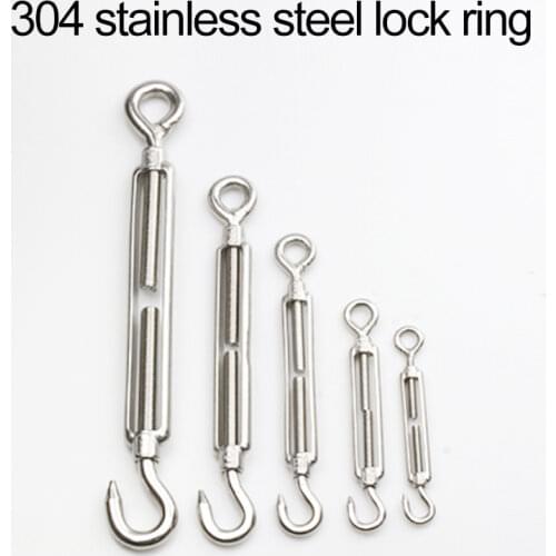 304 Stainless steel basket screw wire rope tightening screw m4-m16