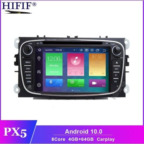 PX5 Octa core android 10 car dvd for Ford focus Mondeo S-max smax Kuga c-max gps intelligent radio video wifi multimedia player