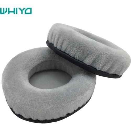 Whiyo Velvet Ear Pads Cushion Cover Earpads Replacement for Urbanears Plattan Over-Ear Headset Headphones