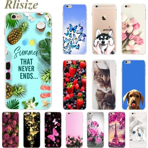 FOR Cover iPhone 6 6S Plus Case Cute Animal Painted Phone Case FOR Coque iphone 6S 6 Plus Soft TPU Silicone Back Cover 6 6s Plus