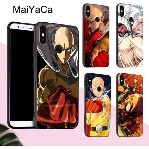 MaiYaCa ANIME One Punch Man Saitama 2 For POCO X3 F2 Pro F1 Case For Redmi Note 9 Pro 7 8T 9S 9A 9C For Mi Note 10 Lite 9T Pro