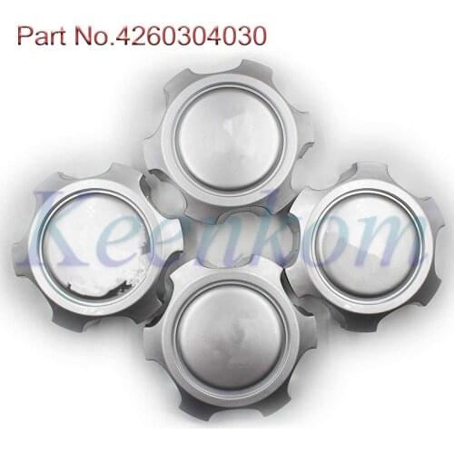 4pcs Wheel Center Hub Caps Skull 4260335630 For Toyota Tacoma Tundra 4Runner T100 6 lugs 15" 16" Rims