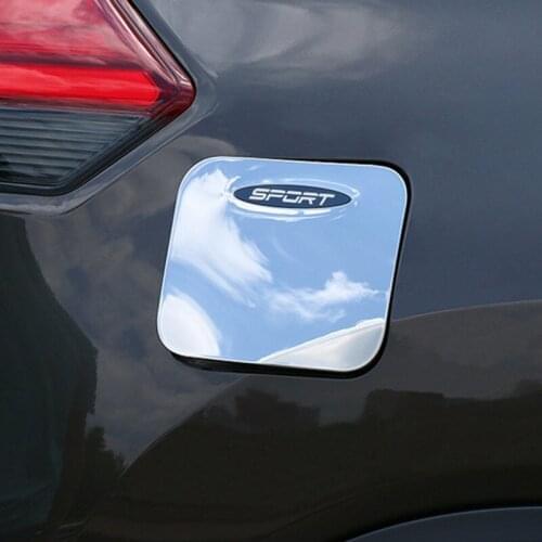 Car Fuel Oil Tank Cover New ROGUE X-Trail Stainless Steel Tank Cover Tank Cap Gas Cap for Nissan ROGUE 2015-2018