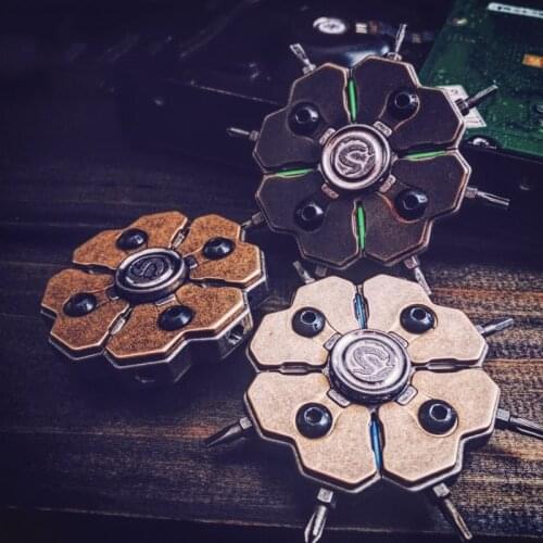 Screwdriver Gyro Titanium Toy Rotary Multifunction Screwdriver Set EDC Multi Tools