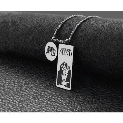 Titanium steel necklace hip hop long jewelry fashion all-match pendant sweater chain female accessories