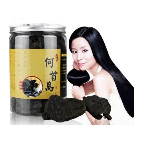 500g He Shou Wu Powder Black Bean Polygonum Multiflorum Root Fo Ti 100% Natural Relaxation skin beauty use