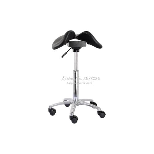 Height Adjustable Saddle Stool Seat Furniture Ergonomic Medical Office Saddle Chair Rolling Swivel Chair for Home Dental