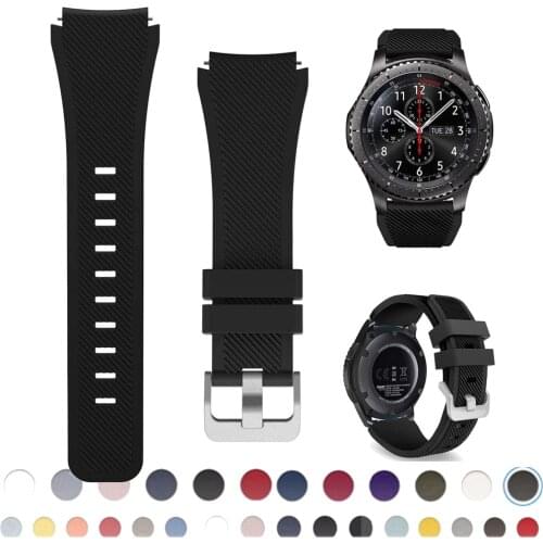 Strap For Samsung Galaxy watch 3 45mm/41/active 2 gear S3 Frontier/huawei watch gt 2e/2/amazfit bip/gts strap 20/22mm watch Band