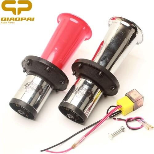 Universal Air Horn For Car Loud Sound 12V Siren 110db Antique Vintage Old Style Air Horn Compressor For Car Truck motorbike BUS