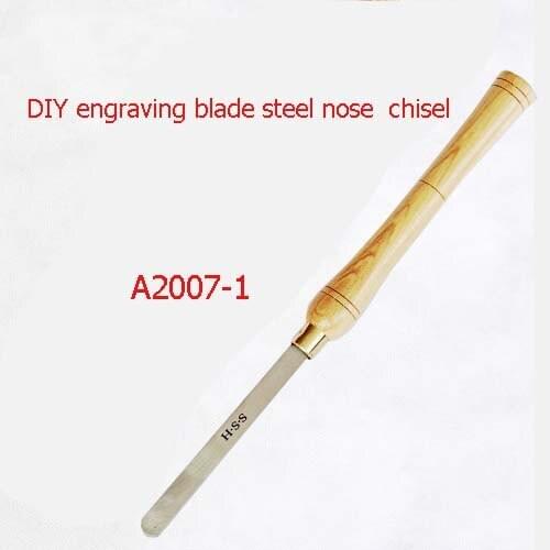 High speed steel woodworking chisel,DIY engraving blade steel nose knife,tools for carving wood A2007 1