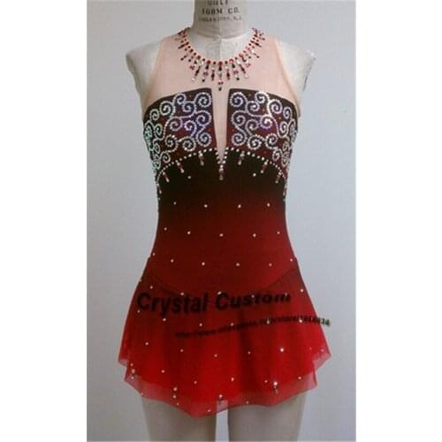 Womens Figure Skating Dresses Fashion New Brand Ice Figure Skating Dresses Competition For Adult DR3497