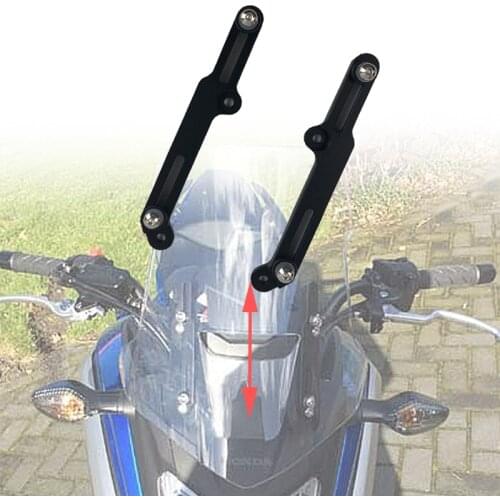 2021 For HONDA NC750X NC 750X 2016 2017 2018 2020 Motorcycle Accessories Windscreen Adjusters Airflow Adjustable Windscreen Wind