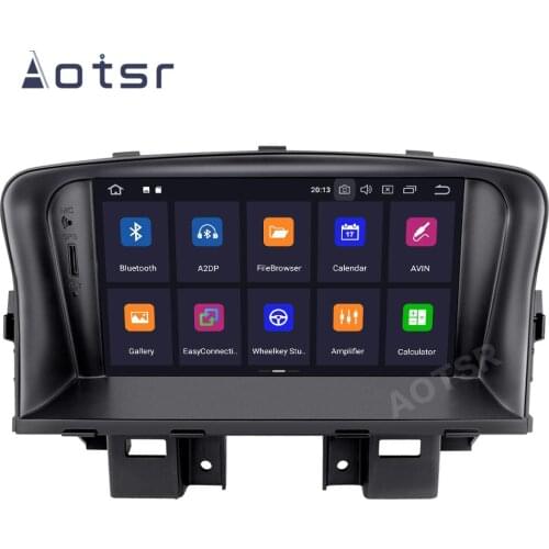 AOTSR Android 10 Car Radio For Chevrolet Cruze 2008 - 2012 Central Multimedia Player GPS Navigation DSP IPS Stereo Autoradio