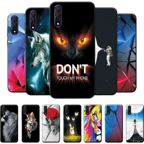 Case for Vivo Z1x Case Cover for VIVO Z1x Z1 x PD1921F Shockproof Back Bumper Vivo Z1x 1917 Soft TPU Silicone Phone Case 6.38"