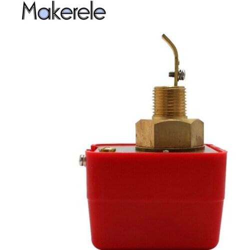 Water Level Sensor 1" 3/4" 1/2" Inch 220VAC 3A Paddle Flow Switch Male Thread Flow Water Pump Flow Switch HFS-15/20/25 MK-FS03